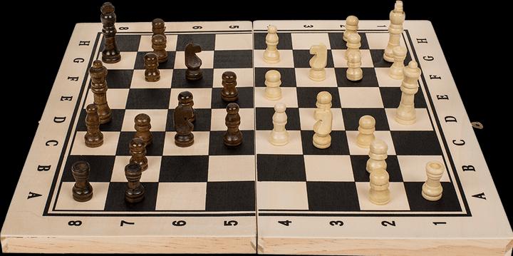 Produktbild Out of the blue ootb - Holz-Brettspiel, Schach, ca. 34 x 34 cm
