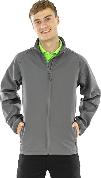 Actual product image Result Mens Printable Soft Shell Jacket (L)