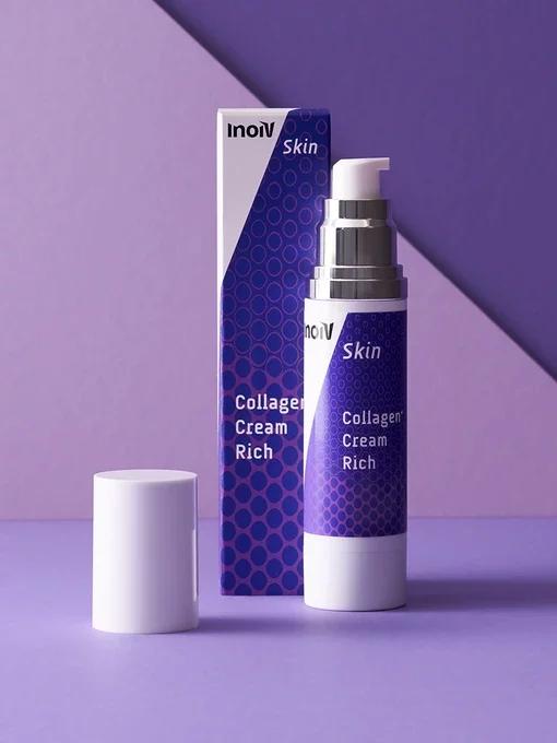 Actual product image Inoiv Collagen Cream Rich (24h cream)