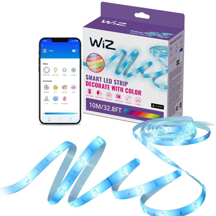 Produktbild WiZ LED strip (RGB, 1000 cm, Indoor)