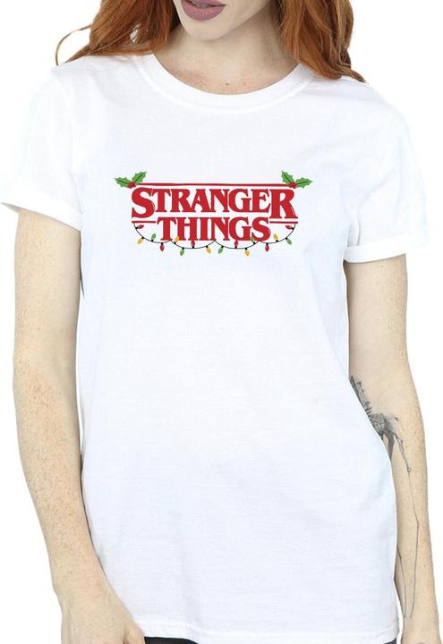 Image du produit Netflix - T-shirt STRANGER THINGS CHRISTMAS LIGHTS - Femme (L)