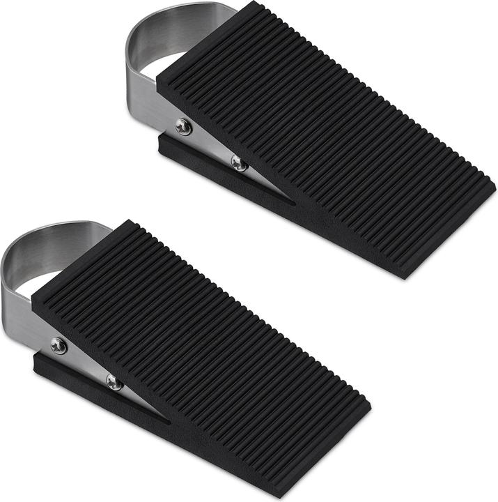 Actual product image Relaxdays door wedges (2 Piece, 5 x 12 x 12 cm)