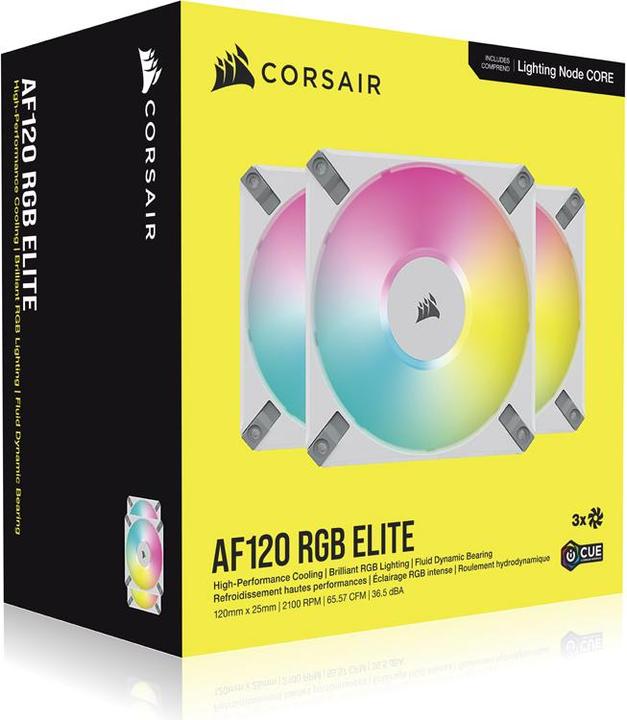 Image du produit Corsair AF120 RGB Elite (120 mm, 3 x)