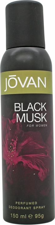 Jovan Black Musk by Deodorant Spray 150 ml (Spray, 150 ml)