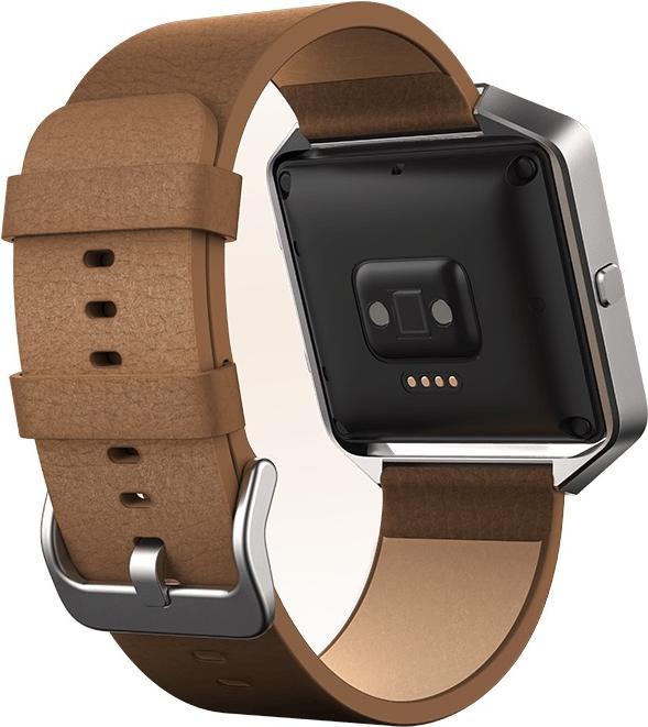 Actual product image Fitbit Blaze Leather Bracelet with Frame (40 mm, Leather, Blaze)