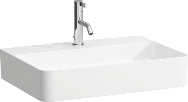 Laufen VAL Waschtisch, unterbaufähig, 1 Hahnloch, ohne Überlauf, 600x420, H810283 (800 mm, 600 mm)