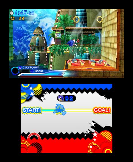 Actual product image Sega Sonic Generations, 3DS English Nintendo 3DS (3DS, EN)
