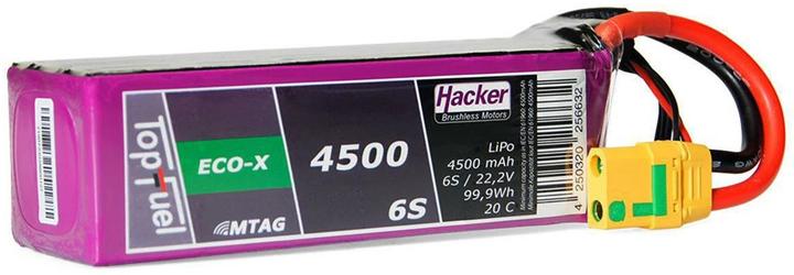 Produktbild Hacker LiPo Pack TF ECO-X 4500mAh 6S MTAG (22.20 V, 4500 mAh)