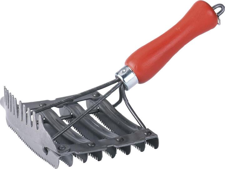 Produktbild Kerbl Metall-Striegel 8-reihig mit Mähnenkamm