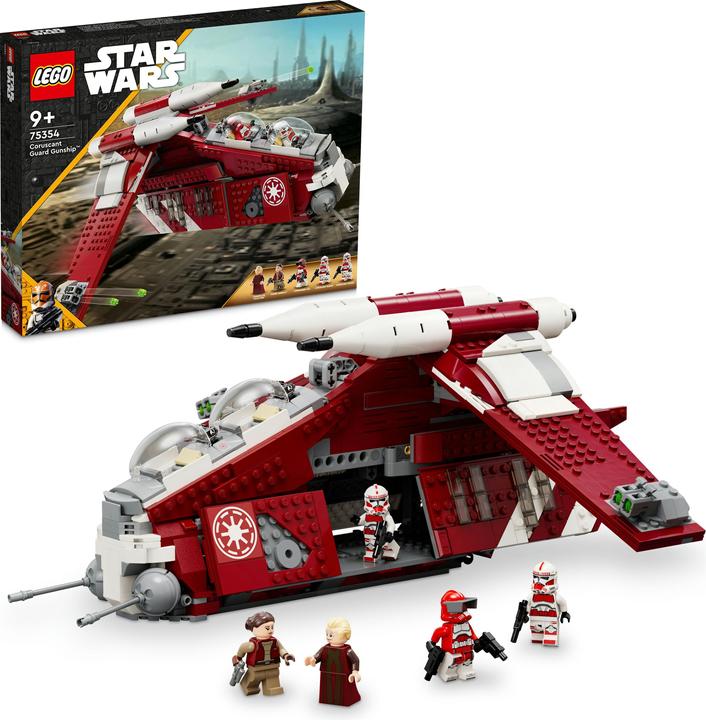 Actual product image LEGO Star Wars Gunship of the Coruscant Guards (75354, LEGO Star Wars)