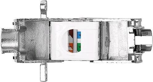 Actual product image EGB Connector cat 6A 2xLSAtool-free