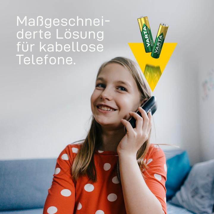 Image du produit Varta Recharger le téléphone d'Accu (2 pcs, AAA, 800 mAh)
