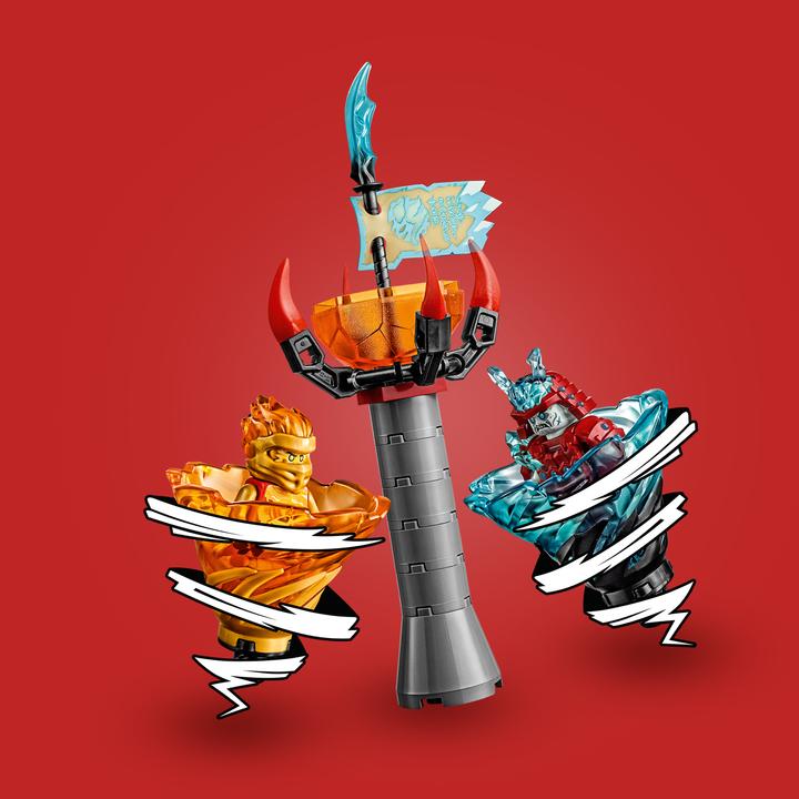 Actual product image LEGO Spinjitzu Slam Kai vs. ice samurai (70684, LEGO Ninjago)