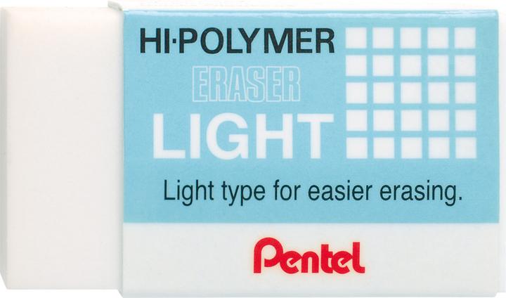Actual product image Pentel Eraser Hi-Polymer light