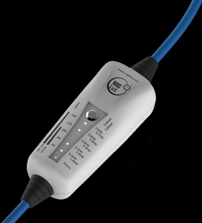 Produktbild NRGkick Mobile Ladestation (Typ 2, 11 kW, 16 A, CEE 16)