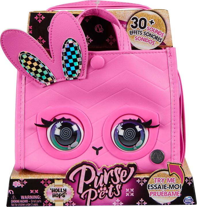 Actual product image Spin Master Purse Pets Totes Bag Bunny Holly Hops (500 l)