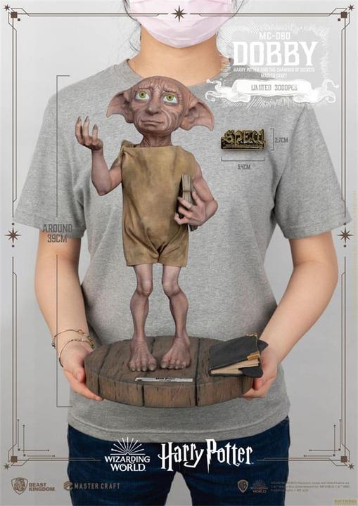 Actual product image Beast Kingdom Harry Potter: The Chamber of Secrets - Master Craft Dobby