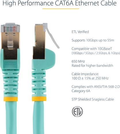Actual product image StarTech -Ethernet cable (S/UTP, CAT6a, 7 m)