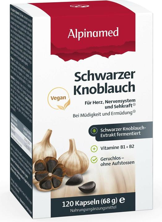 Alpinamed Ail noir (120 pièce(s), Capsules, 103 g)
