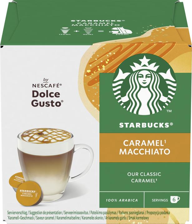 Starbucks Caramel Macchiato by Nescafé Dolce Gusto (6 x Port.)
