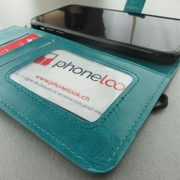 Produktbild PhoneLook Hülle Premium Flip Türkis (Apple iPhone XS Max)