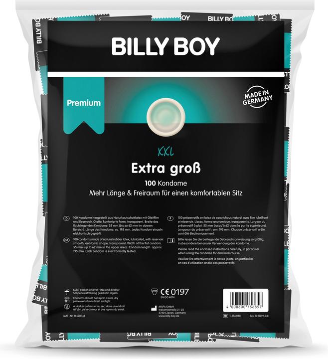 Billyboy XXL (100 pcs.)