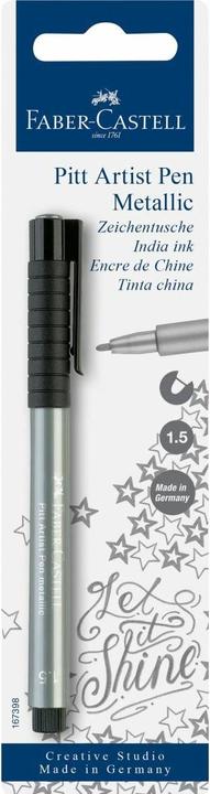 Image du produit Faber-Castell C.Stylo à encre de Chine PITT art. pen F. 251 BK 167398 (Argent, 1 x)