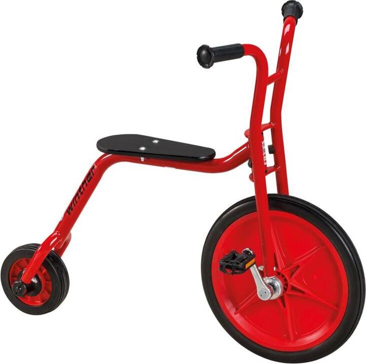 Winther VIKING EXPLORER Vélo surélevé, rouge, 90 cm, acier, 4-7 ans 8,7 kg 48 cm