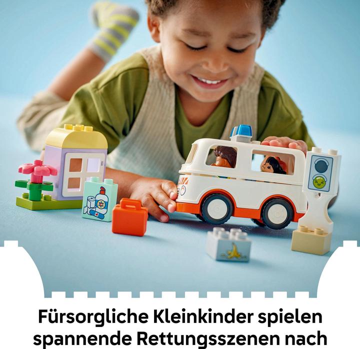 Produktbild LEGO Rettungswagen mit Fahrer (10447)