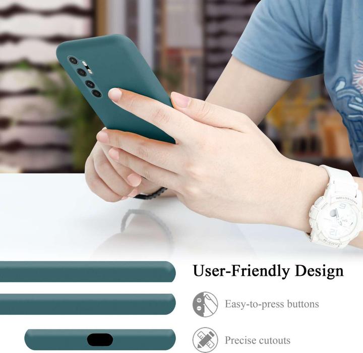 Image du produit Cadorabo Coque pour Xiaomi Mi NOTE 10 LITE TPU Liquid Silicone Case (Mi Note 10 Lite)