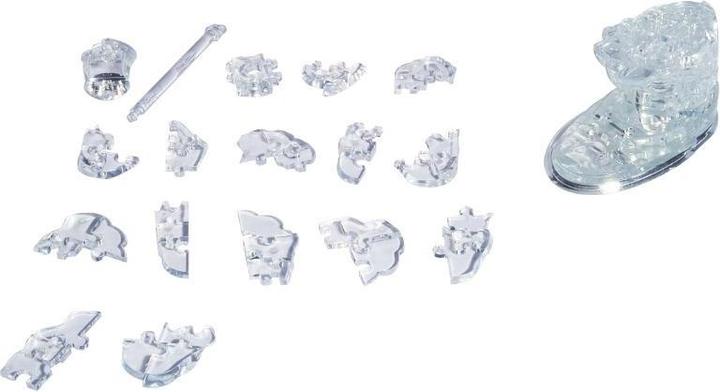 Actual product image HCM Kinzel 3D Crystal Puzzle - Dolphin (100 pieces)
