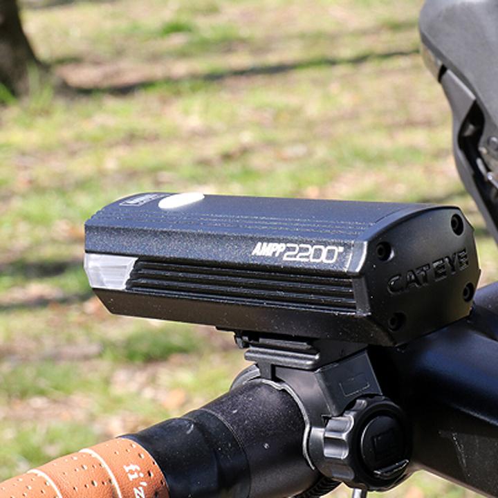 Actual product image CatEye AMPP2200 Headlight Bicycle â € “Bicycle lighting Max.2200 Lumen â € “Brand duration 1 to 60 h (2200 lm)
