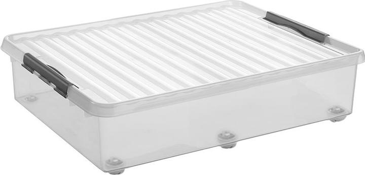 Actual product image Helit Q-line with rollers (80 x 20 x 50 cm, 60 l)