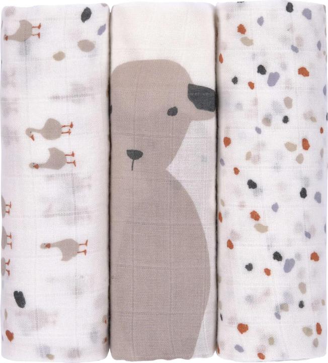 Actual product image Lässig Gauze cloths L (80 cm, 80 cm)