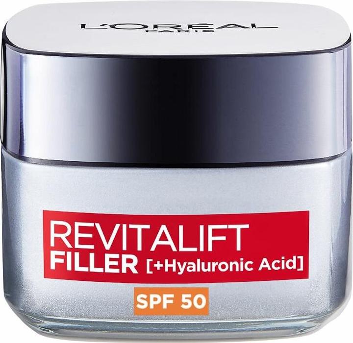 Produktbild L'Oréal Paris REVITALIFT FILLER ácido hialurónico crema día SPF50 50 ml (50 ml, Tagescreme, SPF 50)