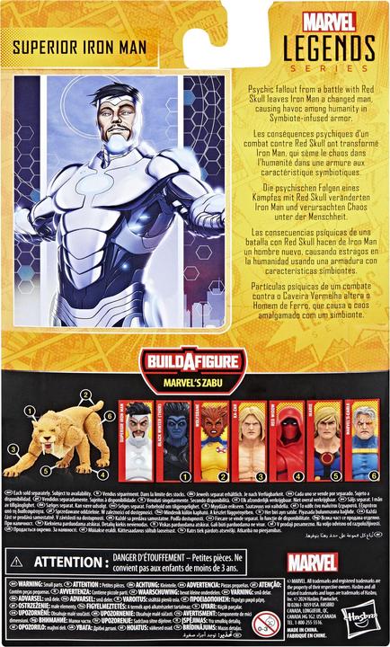 Immagine prodotto Hasbro Figura d'azione Marvel Legends Superior Iron Man 15 cm