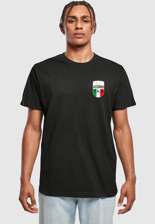 Produktbild Mister Tee MisterTee Azurro Italia Crest Tee - 166913 (L)