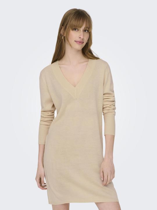 Produktbild JdY V-Ausschnitt Strickkleid (M)