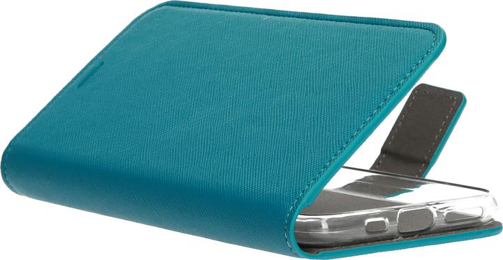 Actual product image Mobiparts Saffiano Wallet Case Apple iPhone 11 Pro Turquoise (Apple iPhone 11 Pro)