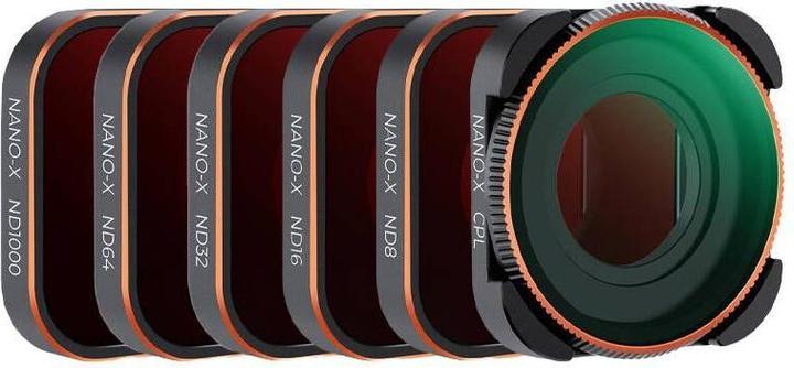Immagine prodotto K&F Concept Filtri CPL+ND (8/16/32/64/1000) Kit per Hero 9 / Hero 10 (GoPro Hero 9, Eroe 10)