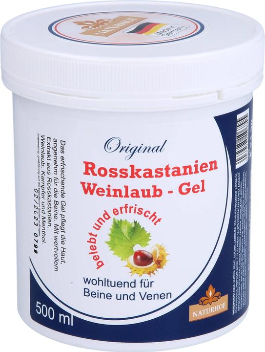 Immagine prodotto Axisis Gel di Ippocastano+Foglie di Vite, 500 ml Gel (Gel corpo, 500 ml)