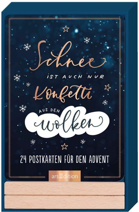Immagine prodotto Il calendario dell'Avvento La neve è anche solo coriandoli dalle nuvole - 24 cartoline di detti in