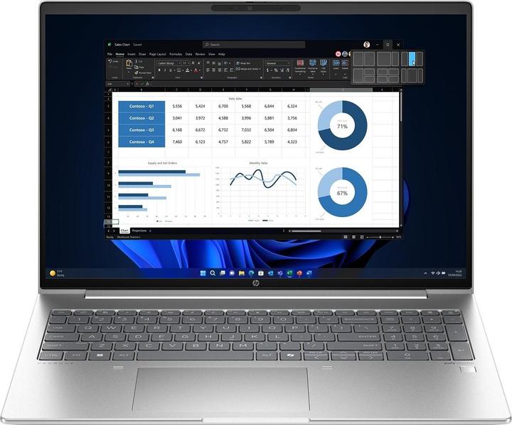 Produktbild HP ProBook 460 G11 16" WUXGA IPS Ultra 7 155H 32GB/1TB SSD Win11 Pro B2MK4ES (16", Intel Core Ultra 7 155U, 32 GB, 1000 GB, DE)
