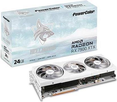 Actual product image Powercolor Hellhound Spectral White AMD Radeon RX 7900 XTX (24 GB)