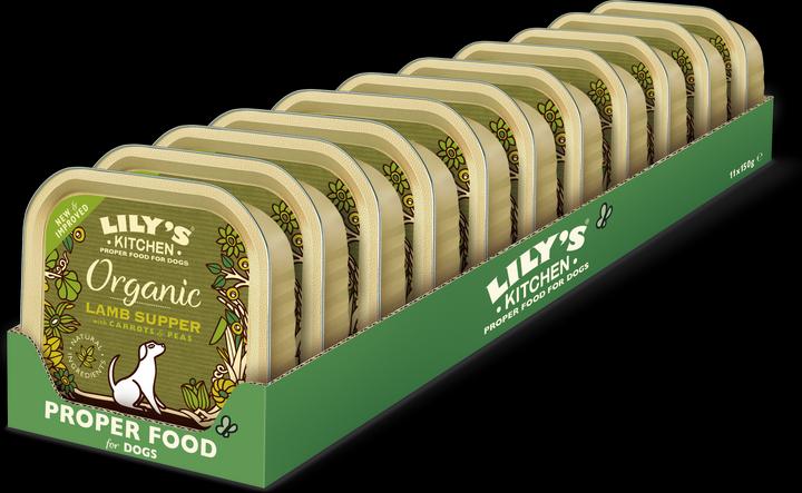 Immagine prodotto Lily's Kitchen Cena di agnello biologico (Adulto, Junior, Senior, 11 pz., 1650 g)