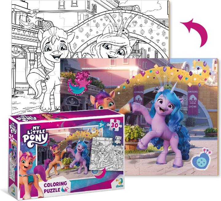 Produktbild Dodo Zum Ausmalen 2in1 My Little Pony (30 Teile)
