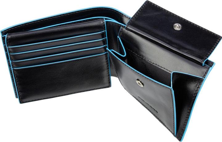 Produktbild Piquadro Blue Square - Herrenbrieftasche mit Klapp-Ausweisfenster und Münzfach