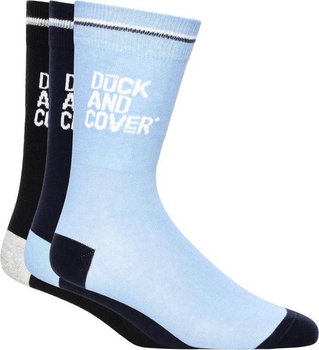 Immagine prodotto Duck and Cover Drenor Calzini Uomo Misura Confezione 3 (confezione da 3, 39.5 - 45.5)