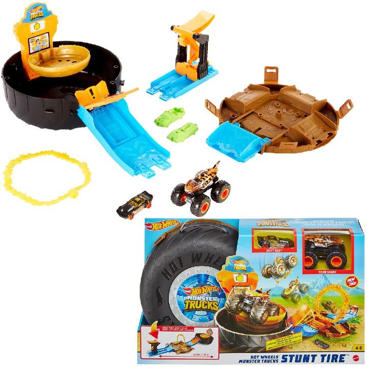 Image du produit Hot Wheels Monster Trucks - Jeu de cascades de pneus