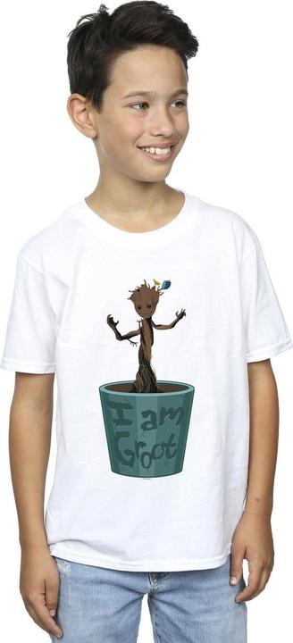 Image du produit - T-shirt GUARDIANS OF THE GALAXY GROOT FLOWER POT - Garçon (116)